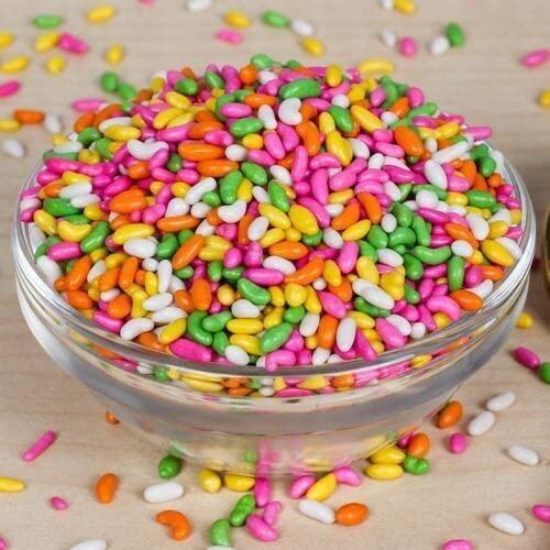 Veganic Veganic Tini Mini Sounf | Sugar Coated Fennel Seed | Variyali Indian Mouth Freshener | Colorful Mini Souf | Fennel Candy | Mukhwas (200g)