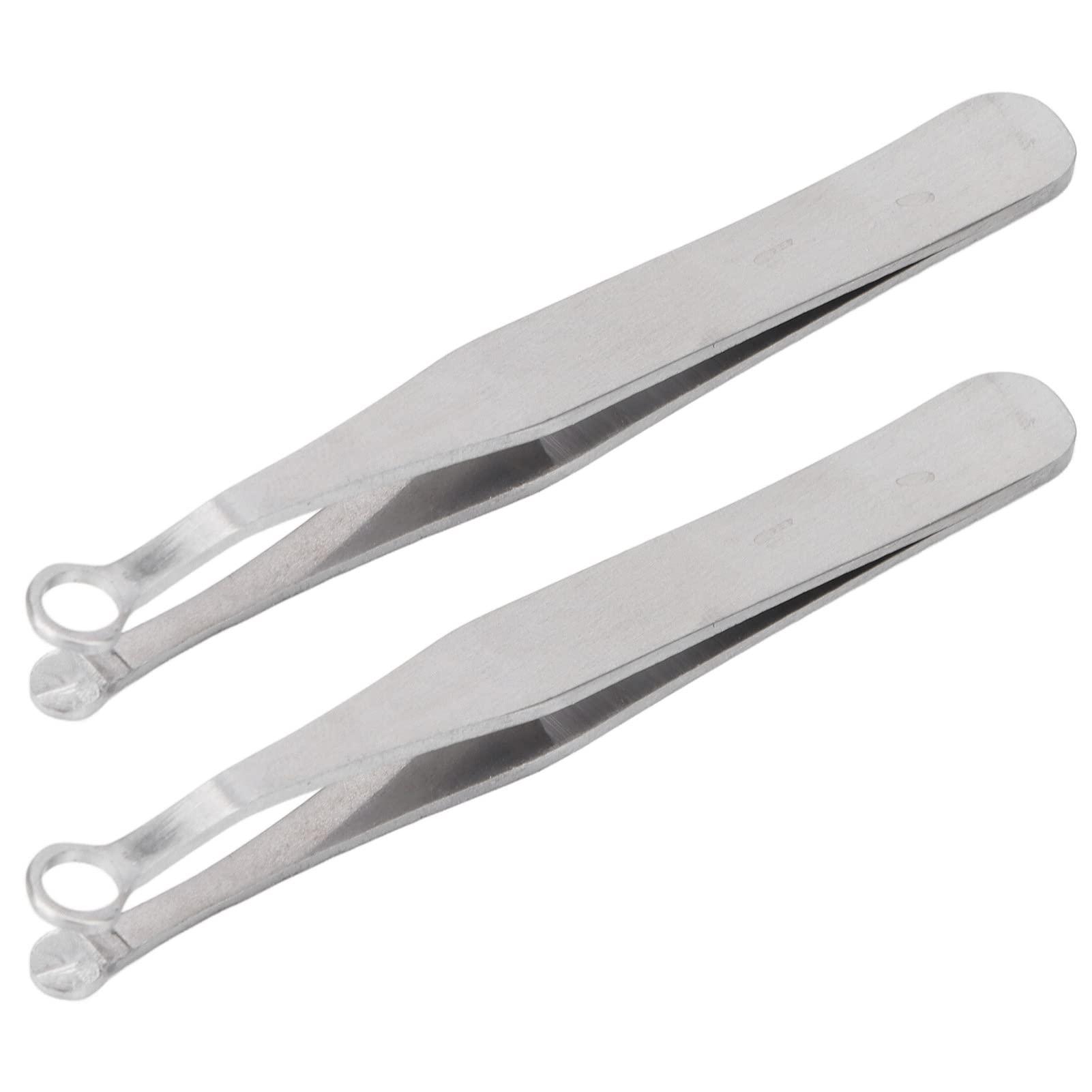 01 02 015 Nose Hair Tweezers, Waterproof Nose Hair Trimming Tool for Nose