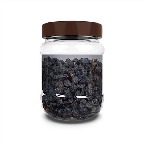 Stories & Ideas SAO Foods Sao Foods Premium Black Raisins 250 gm PET Jar, Naturally Dried, Helps in Digestion, Improves the Immune, High Energy Source, Premium Kishmish, Source of Potassium, Premium Dry Fruits