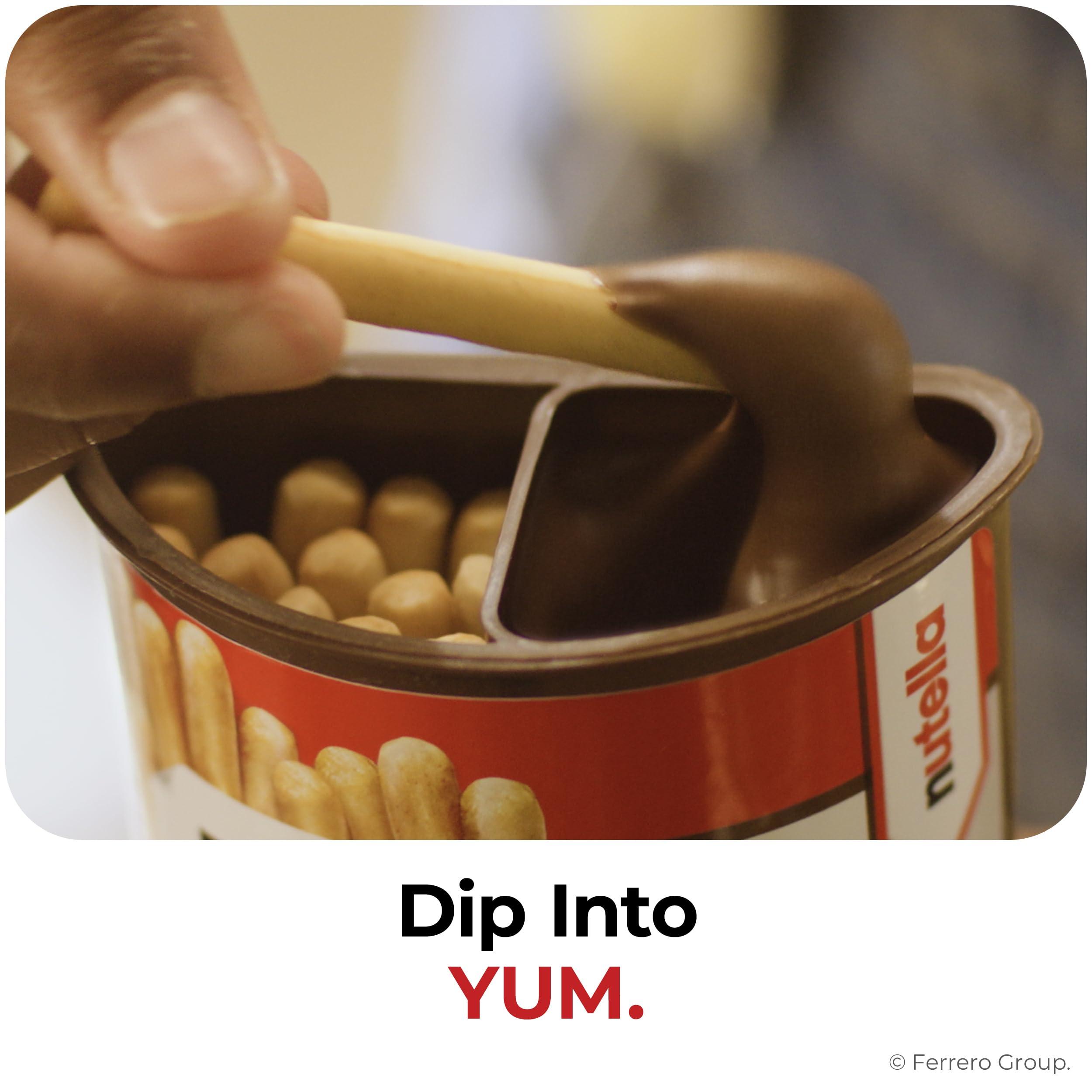 Nutella Nutella Ferrero & Go Hazelnut Spread With Cocoa & Bread Sticks,52G Each (Pack Of 2)