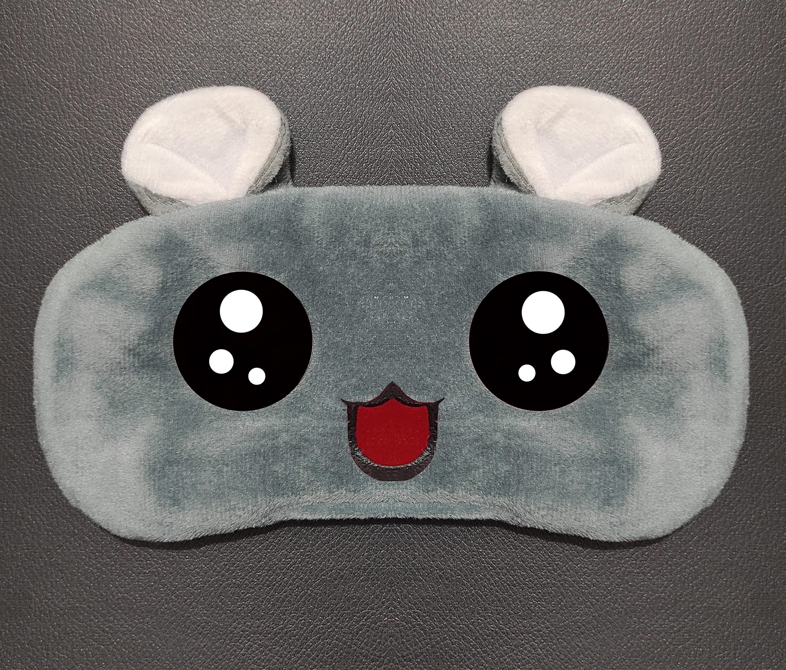 JUZZII JUZZII™ Velvet Cute Doll Sleeping Blindfold Eye shade Mask for Men Women Girl Boy M.No.75-76