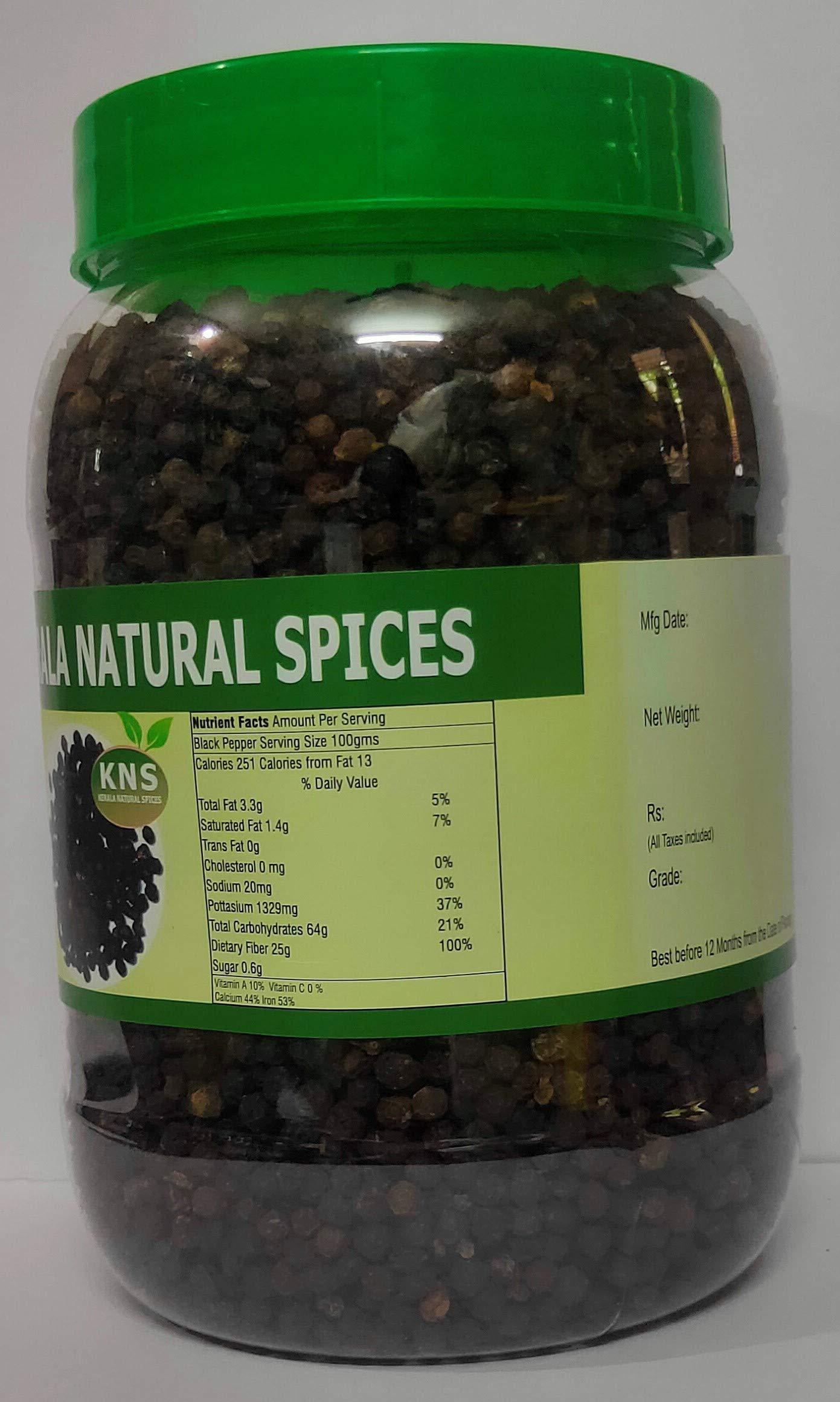 Kuruppukandathil Traders Kerala Natural Spices Natural Black Pepper/ Kali Mirch-2kg