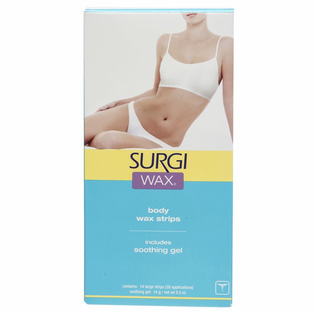 Surgiwax Surgi-Care Surgi-Wax Wax Honey Body Wax Strips