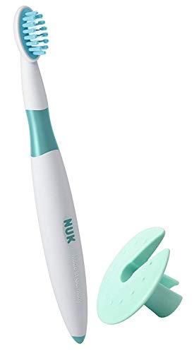 NUK Nuk Starter Toothbrush with Protective Ring (White)