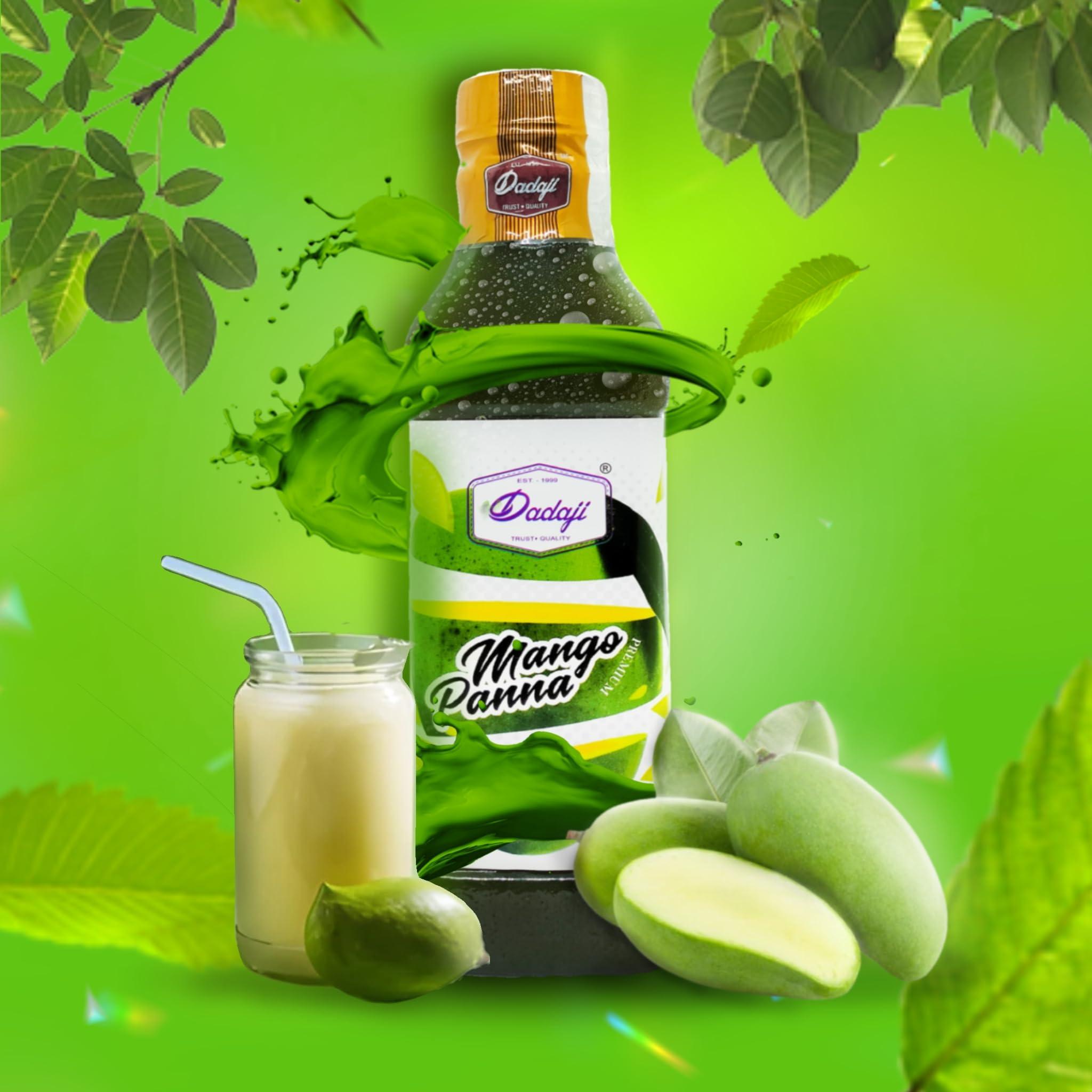 Dadaji Dadaji Mango Panna Syrup - Aam Panna Sharbat (750ml)