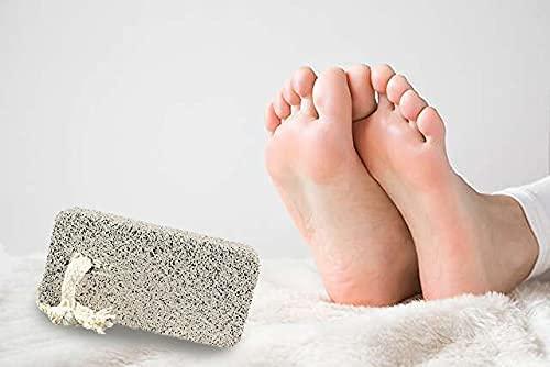 Mohsin Collection Mohsin Collection Foot cleaning Stone Made Portable Bathroom Foot Cleaner Cloth Washing 100% Natural Stone ([SET OF 2])