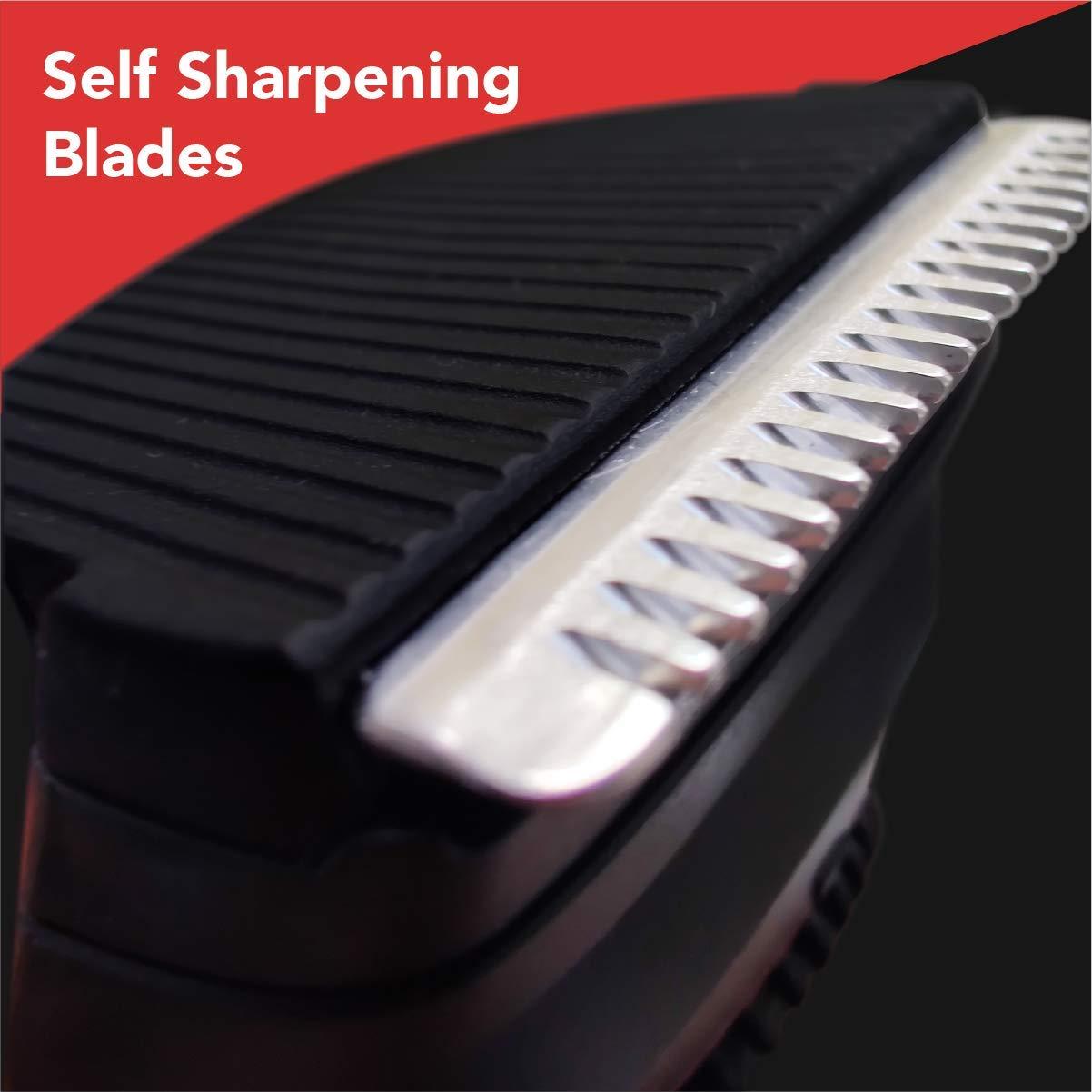 SYSKA SYSKA Ultratrim Ht700 Beard Trimmer (Black And Red),Men