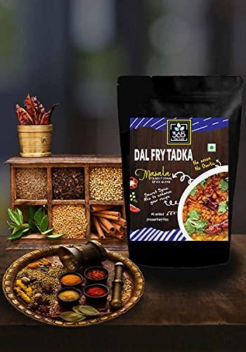 365 STORE TO DOOR 365 STORE TO DOOR Indian Spice - Jain Dal Fry - Tadka Masala, 250 gm | Homemade Powdered | for Healthy Cooking | Ready to use | All Seasonings Spices | Pure & Hygiene | Spice Mix – Pack of 1