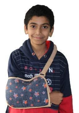 SPOINKKY SPOINKKY Arm Sling for Kids | Child Arm Sling Hand Support | Arms Sling Pouch for Children | Small Sling Pouch for Children - Medium