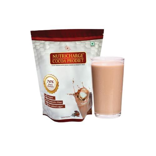 Nutricharge Nutricharge Cocoa Prodiet provides an excellent source of vegan Soy protein (Pack Of 1)
