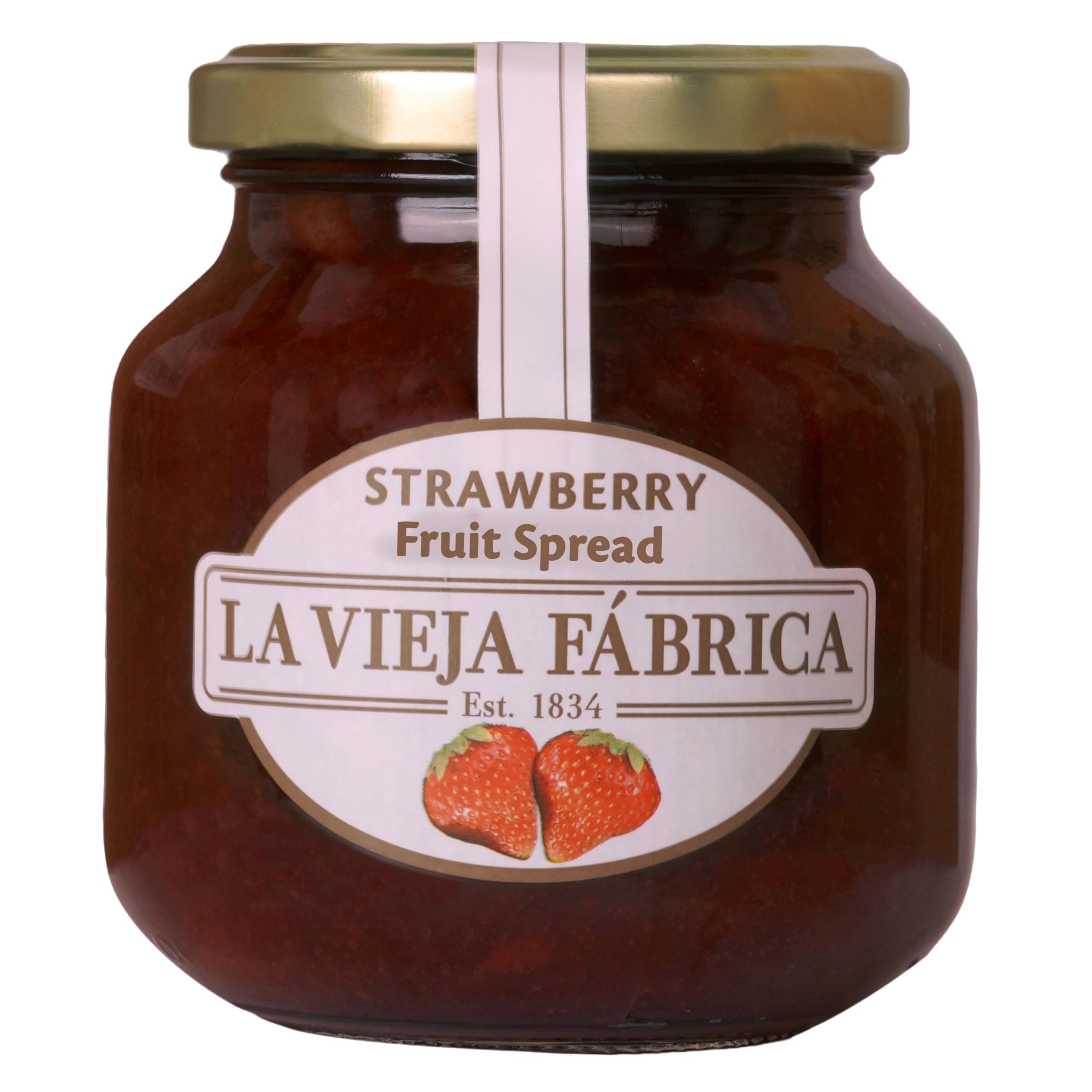 La Vieja Fabrica La Vieja Fabrica Jam Combo Pack of Strawberry jam 350g and Orange jam 365g