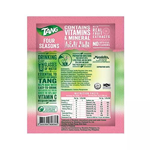 Tang Tang Four Seasons Powdered Drink Mix Juice, 3 x 25 g