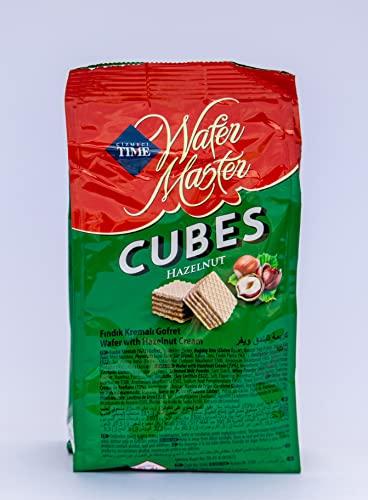 Cizmeci Time Cizmeci Time Wafer Master Cubes, Chocolate 100 Gr (Imported From Turkey)
