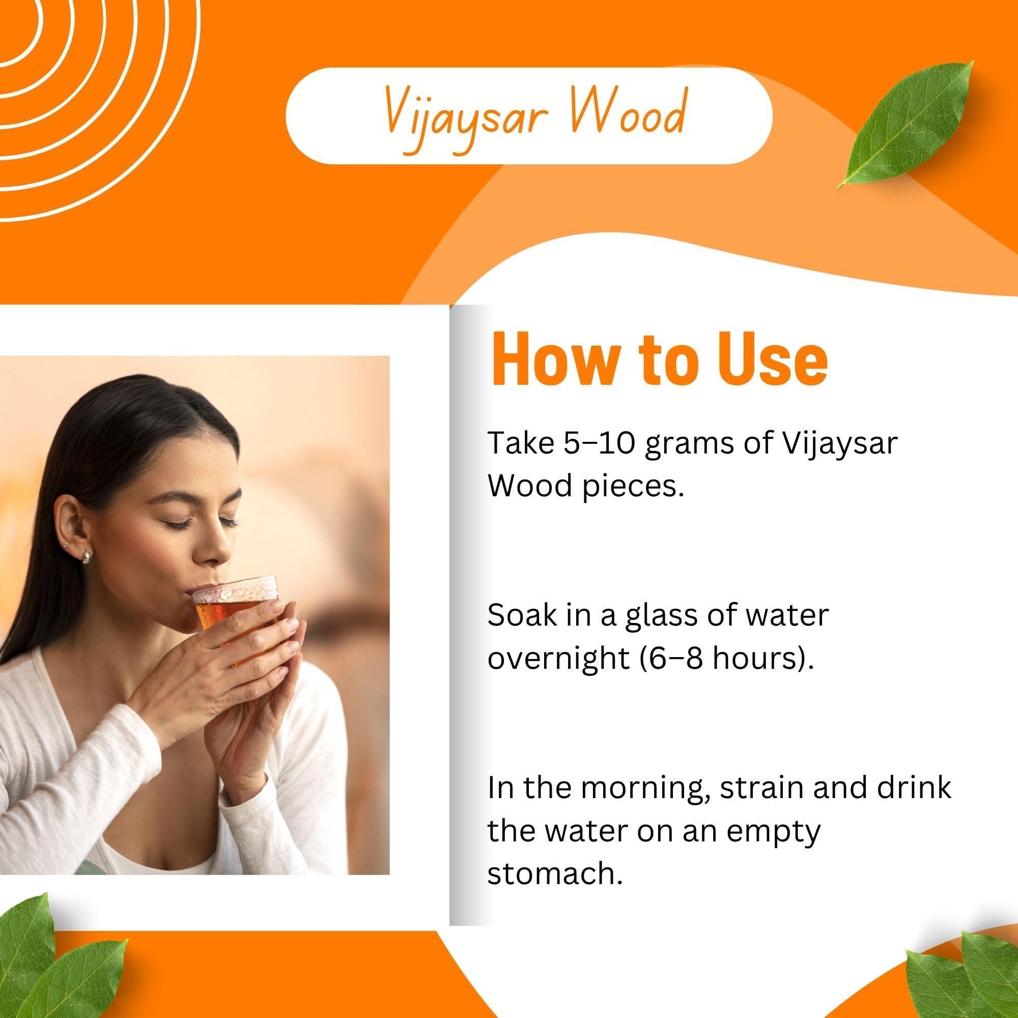 BIRJU MAHAVIR Birju Mahavir Vijaysar Bark- Indian Kino - Pterocarpus Marsupium Bark 400 Gr, (Model: BMKB-151)