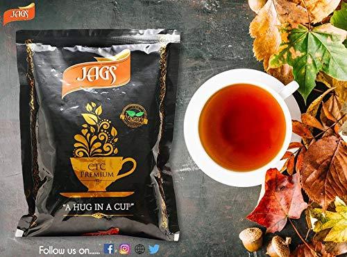 JAGS JAGS Premium CTC Tea 250GMS Pack of 4
