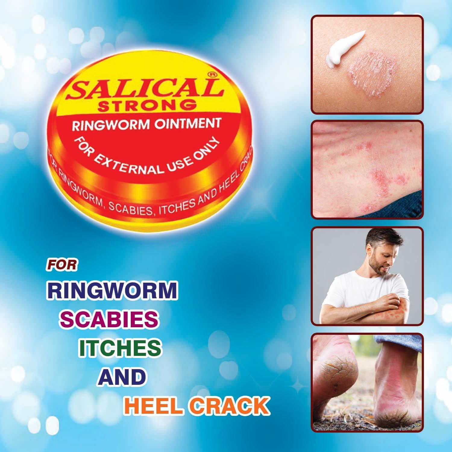 Generic SALICAL STRONG Ringworm Ointment for Skin and Fungal Infection (15g X 24)
