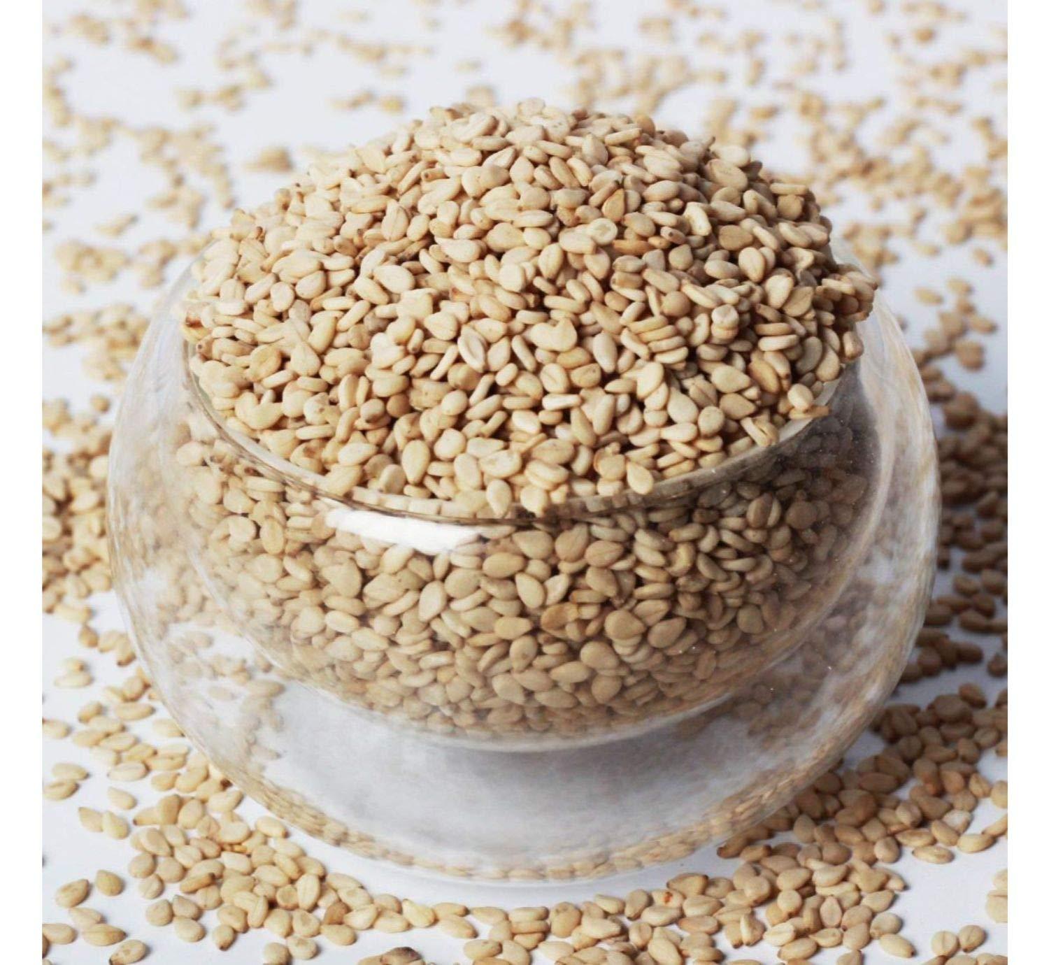 Spicy Seth Spicy Seth Natural Raw White Sesame Seeds | Safed Til - 900 Grams
