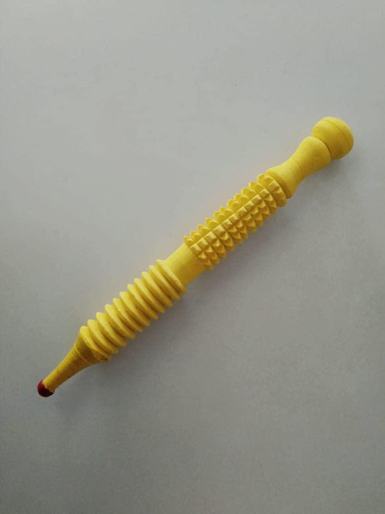 Acupro Health Care System Acupro Health Care System ACS Acupressure Jimmy 5 Pcs (Deluxe-II Wooden Point+Ring)