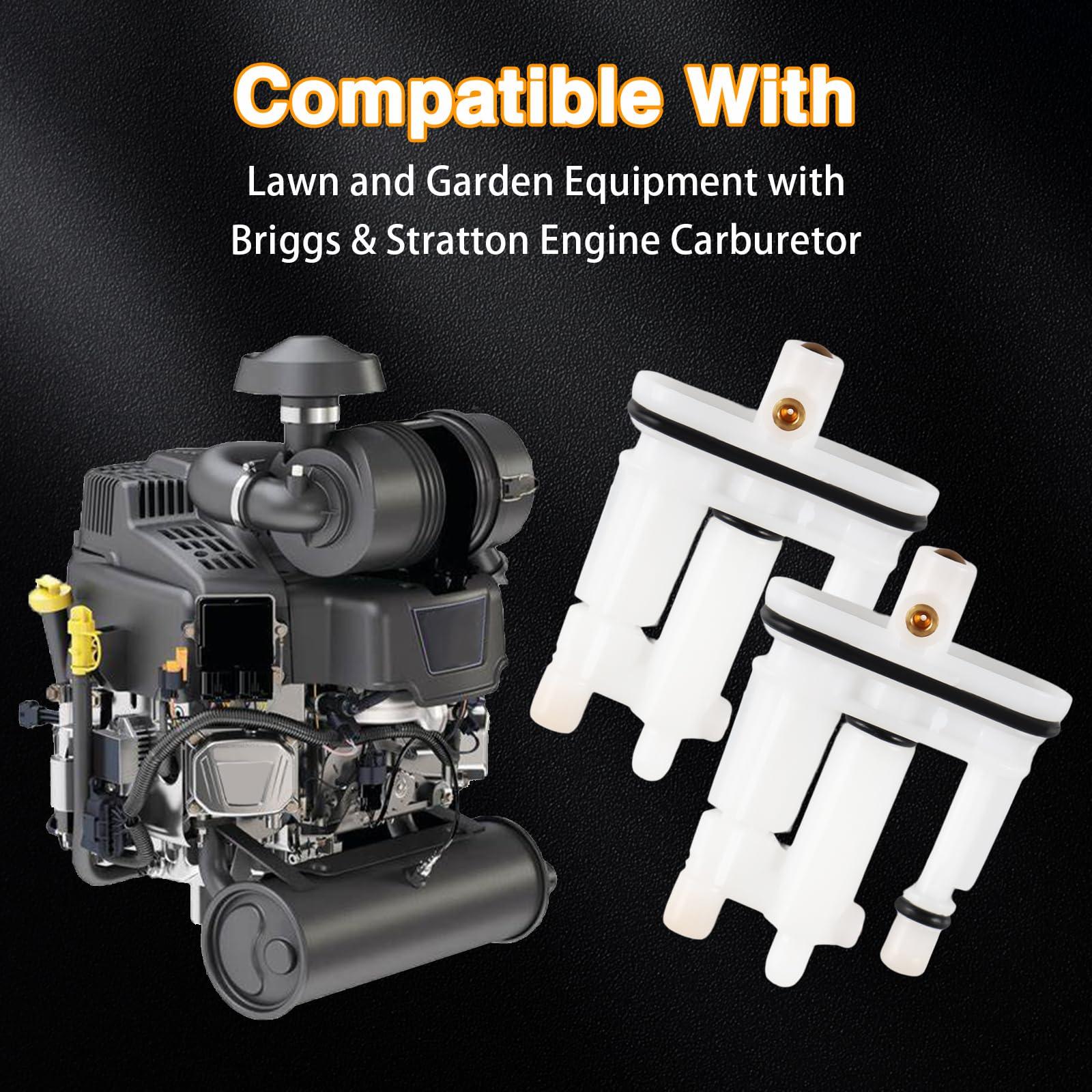 KPALAG KPALAG 2PCS Carburetor Main Jets Compatible with Lawn Mowers Garden Equipment with Briggs & Stratton Engines Replace # 594060 592792