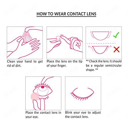 O-Lens O-LENS Russian Velvet Green - Coloured Contact Lens (Monthly Disposable, -0.50 / 2pcs / Green), Natural Looking & Comfy Eye Color Lenses