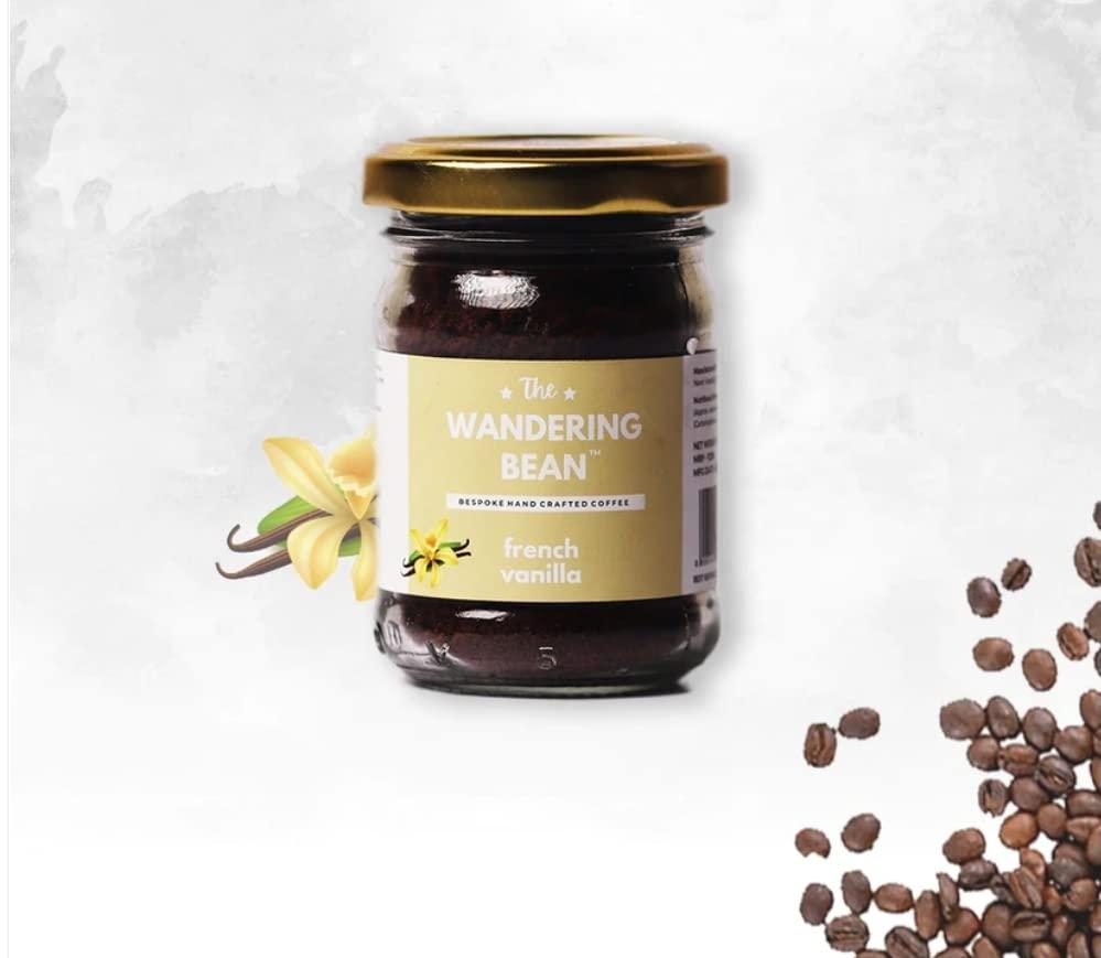 The Wandering Bean The Wandering Bean Blend Rich & Smooth French Vanilla Instant Coffee (40 Grams) Gift Festive, Best Gift Hamper