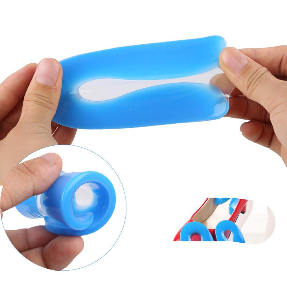 Edoneery Silicone Gel Heel Cups, Heel Pads for Plantar Fasciitis,Heel Spurs & Heel Pain Foot Care