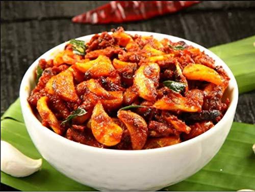 FUTURE ORGANICS –Eat Oragnic! Be Organic!! Future Organics Andhra Garlic Pearl with Olive Oil Pickle - 160 Grams | 100% Fresh Achar with Homemade Taste & Pure Natural Healthy Ingredients