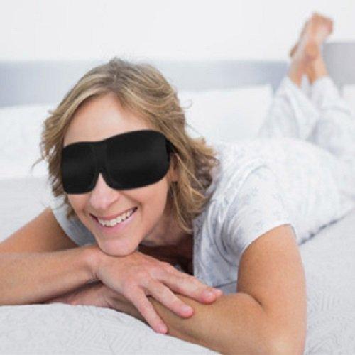 Bucky Bucky 40 Blinks Luxury Ultralight Comfortable Contoured Eye Sleep Mask/Blindfold for Travel & Sleep - Gray Dots