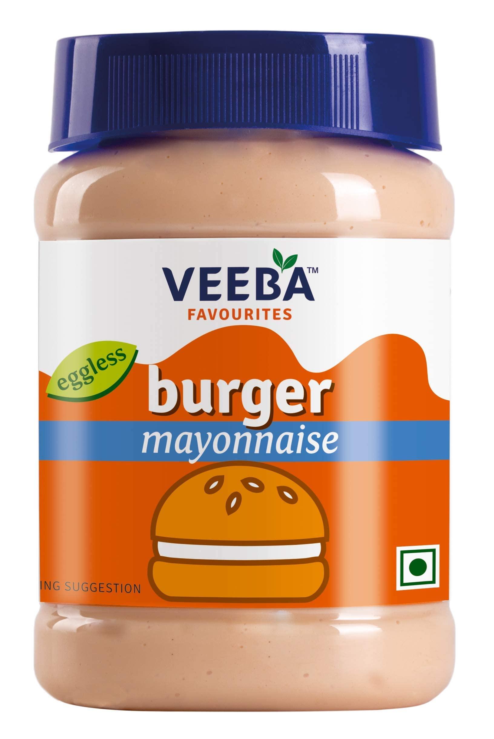 VEEBA VEEBA BURGER MAYONNAISE (PACK OF 4*) 1 kg (Pack of 4)