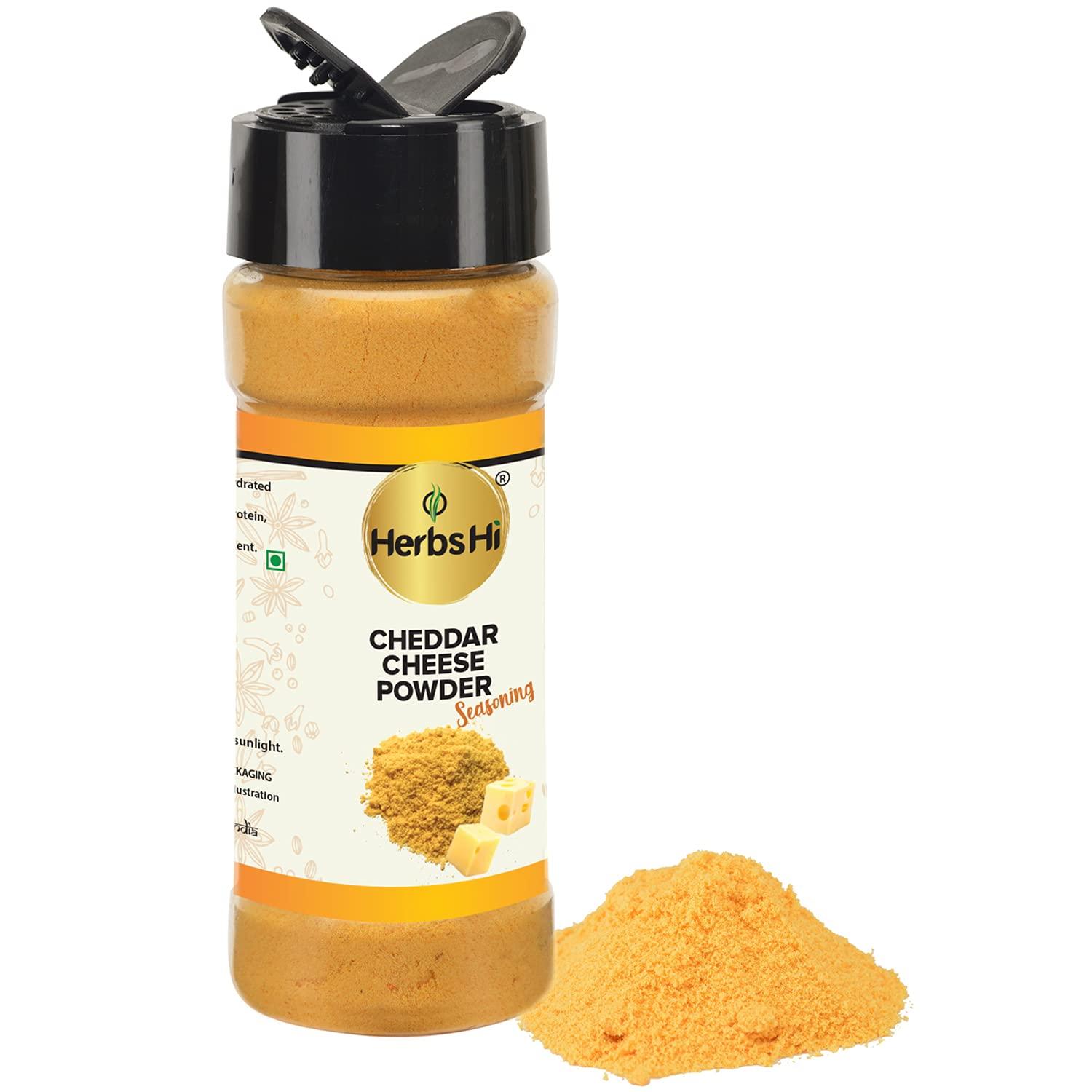 HerbsHi HerbsHi Popcorn Seasoning Combo|Peri Cheese (55Gm),Tomato Chilli (55Gm),Cheddar Cheese Powder (55Gm)|Instant Spice Mix|For Pasta,Sauces,Pizzas,Eggs,Dips,Popcorn,Fries,Chips,Nachos,Makhana