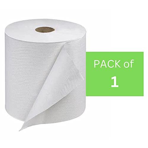 Ella Ella (1 kg) HRT Kitchen Tissue/Towel Paper Roll (Pack of 1) 100% Biodegradable Virgin Tissue Paper Eco Friendly Soft Highly Skin-Friendly Tissue/Paper Towel -1 kg roll