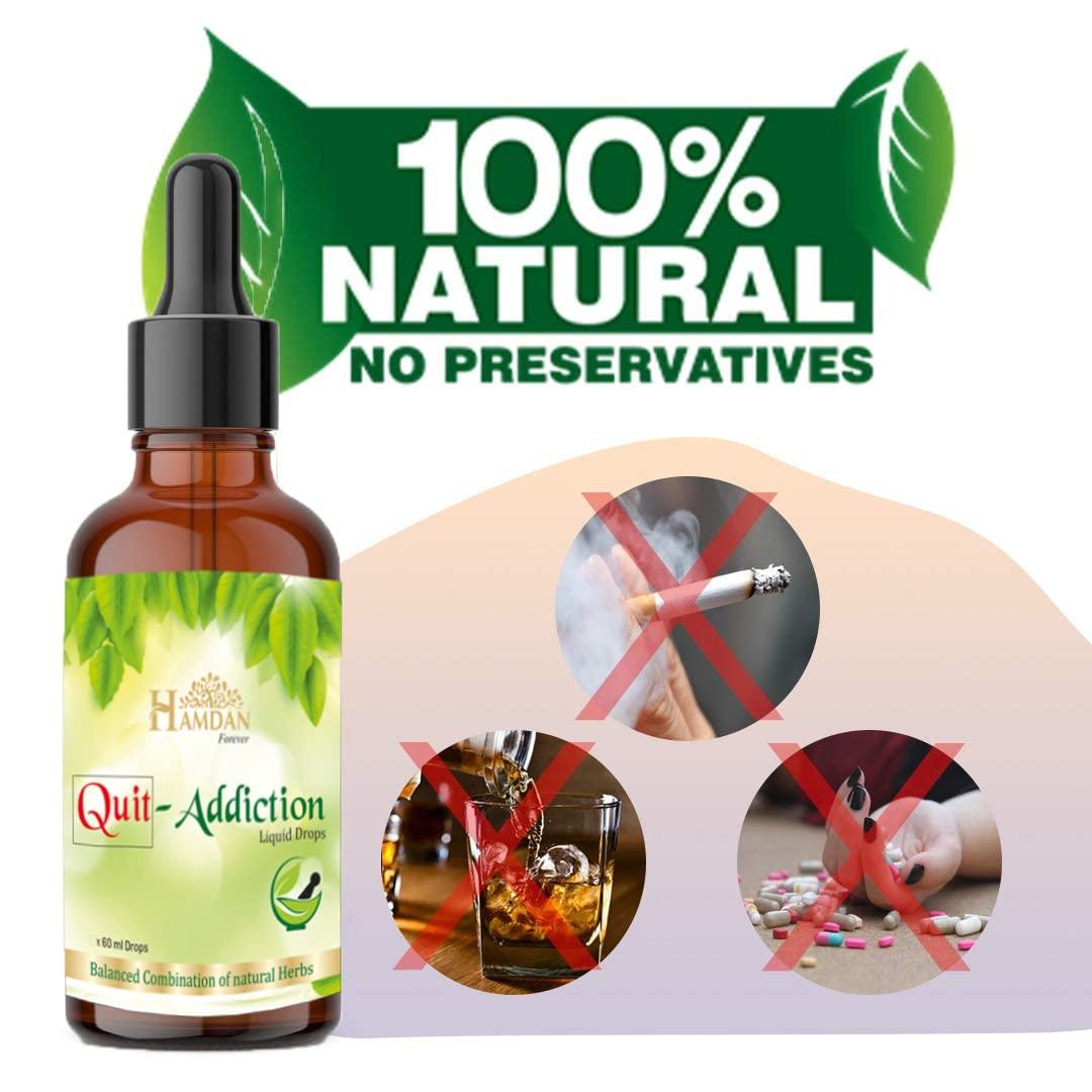 Hamdan Forever Hamdan Forever Quit Addiction Drop Stop Alcoholand Drinking and Smocking Forever with Addiction killer Liquid Drop 60ml