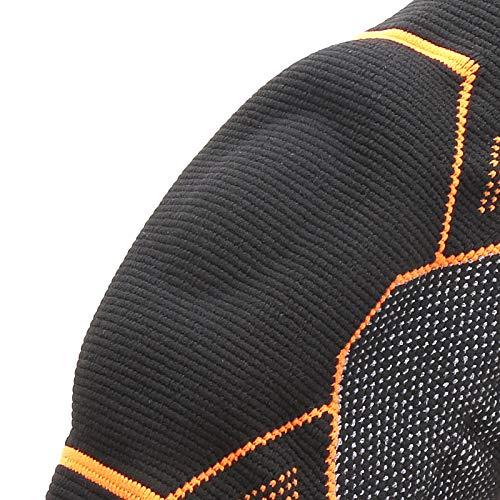 Asixxsix Knee Support, Nylon Knee Compression Sleeve Non-Slip Comfortable for Activities and Sports