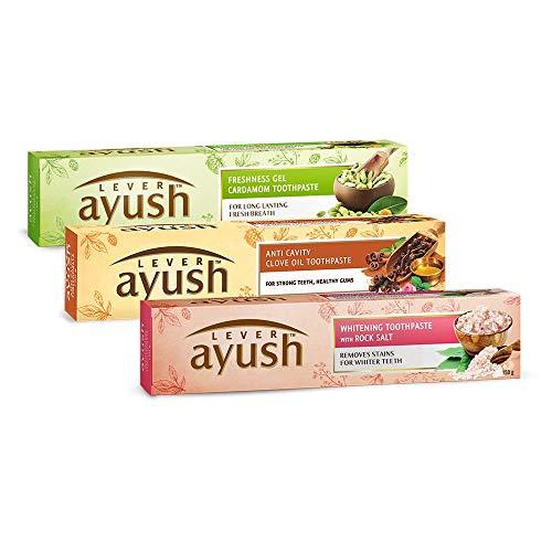 Lever Lever Ayush Anti Cavity Clove Oil Toothpaste - 80 g - Pack of 6