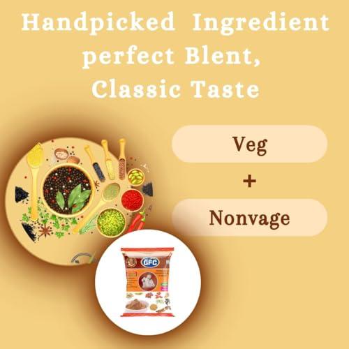 GFC GFC Premium Kabab Masala Powder | Just Marinate & Cook Restaurant Dhaba style | Ready To Cook for Aromatic Flavourful Cooking | Perfect for Cooking, Instant Kabab Masala Ready To Use -1 Kg (Pack of 5)