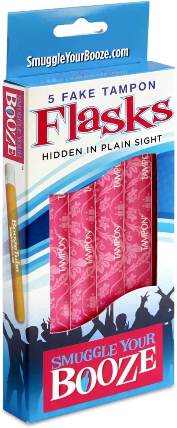 Smuggle Your Booze Smuggle Your Booze Tampon Flask and Funnel 2 Piece Bundle