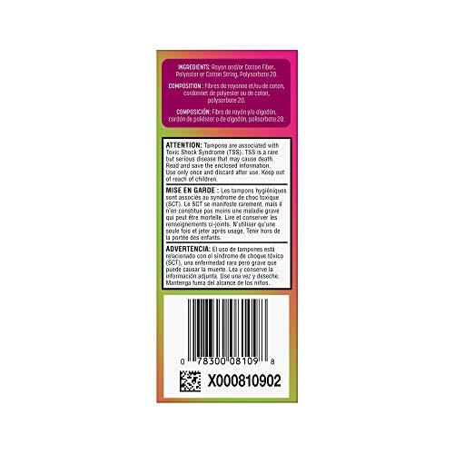 Playtex Playtex Sport Tampons, Unscented Regular Absorbency, 18 Count