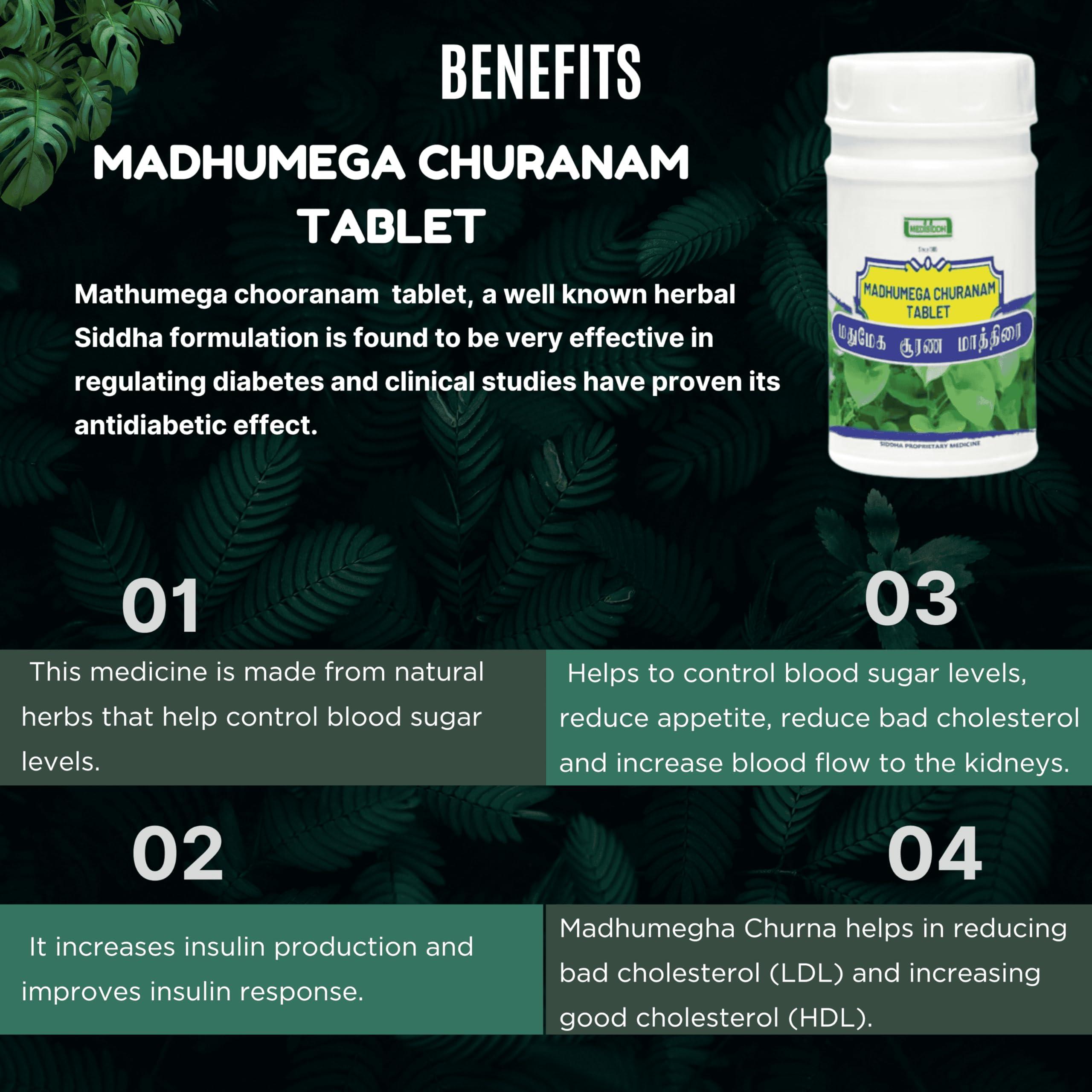 medisiddh Madhumega chooranam tablet 100 No's | Diabetes mellitus | Tingling Hand and feet | Maintain blood glucose level