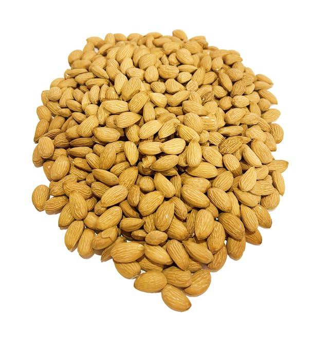 KASHMIR HARVEST HUB Kashmir Harvest Hub Pure Kashmiri Mamra Almonds - 400g | 100% Natural | Authentic | Organic | A++ Grade | Rich Oil Content (Pack of 1)