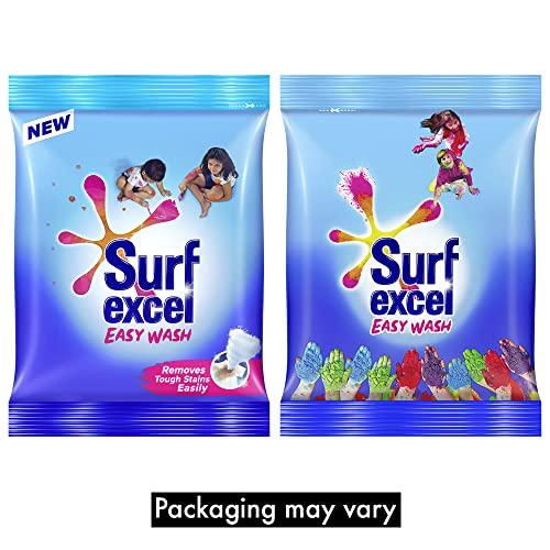Surf Excel Surf Excel Easy Wash Detergent Powder, 5 Kg (SUGY100) & Matic Front Load Liquid Detergent 2 L Refill - Super Saver Offer Pack