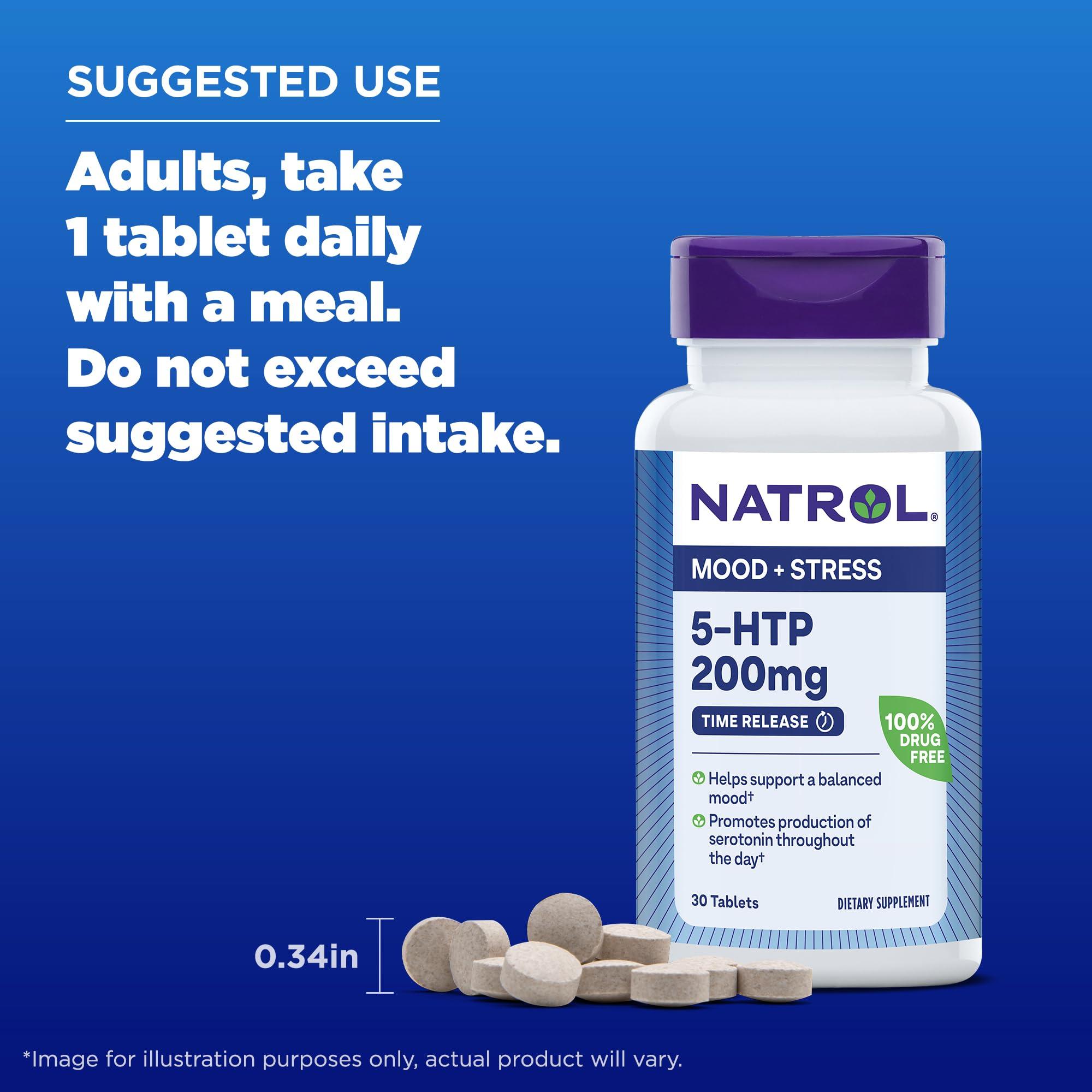 Natrol Natrol 5-HTP TR 200 mg - 30 Tablets