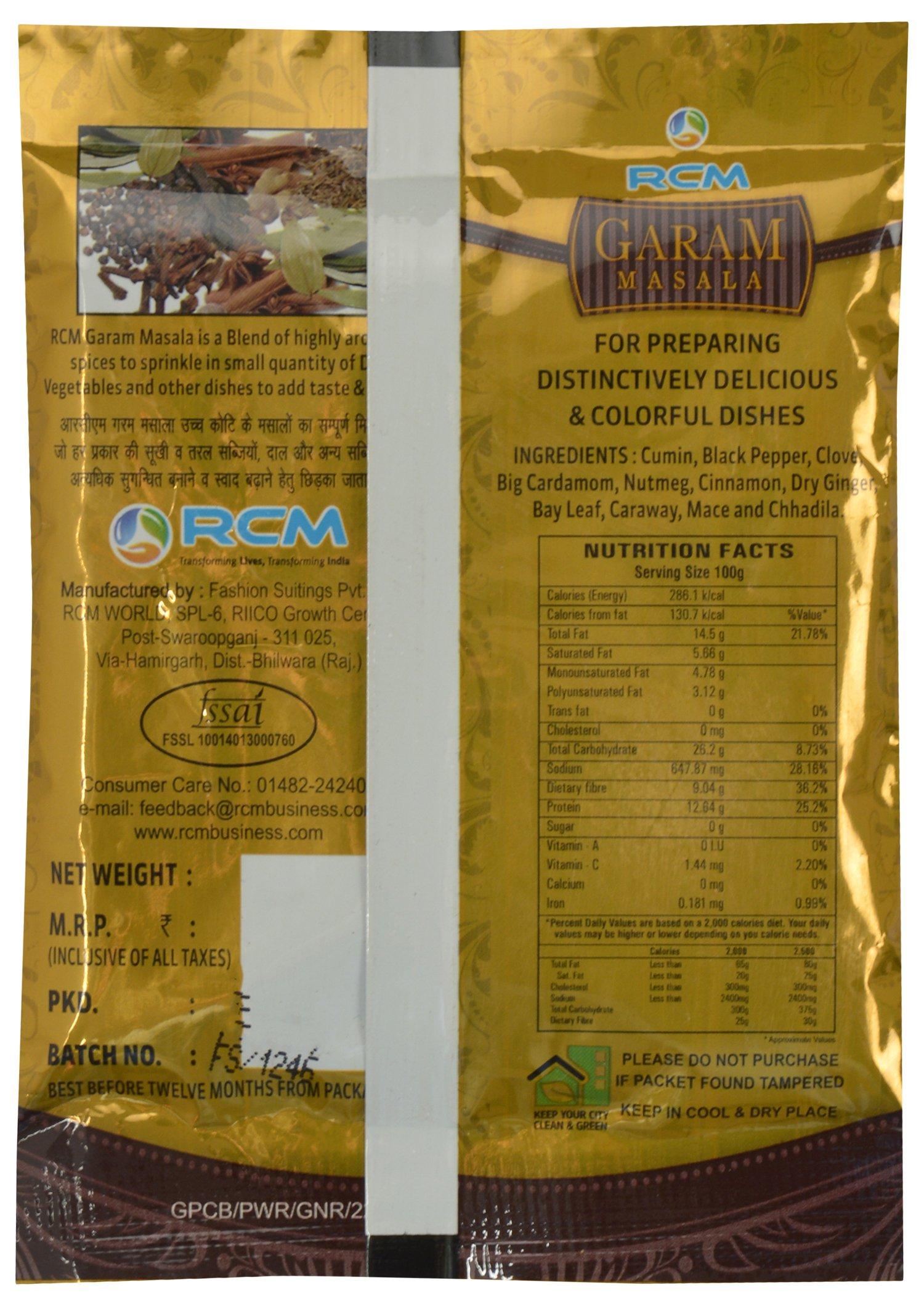 RCM RCM Garam Masala - 50 Grams (Pack of 5)