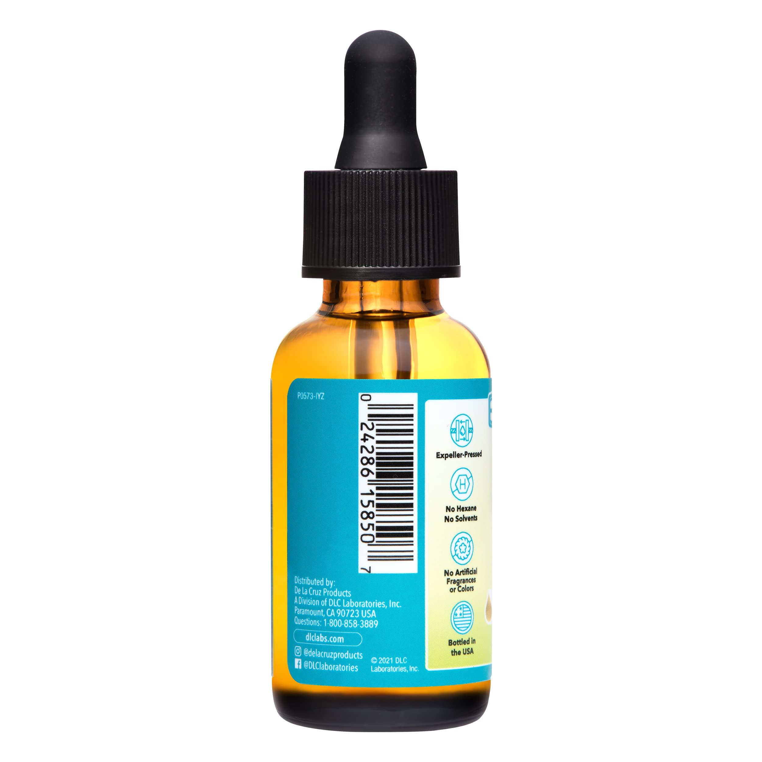 De La Cruz De La Cruz 100% Pure Sweet Oil, for Softening Ear Wax, Bottled in USA, 1 FL. OZ.