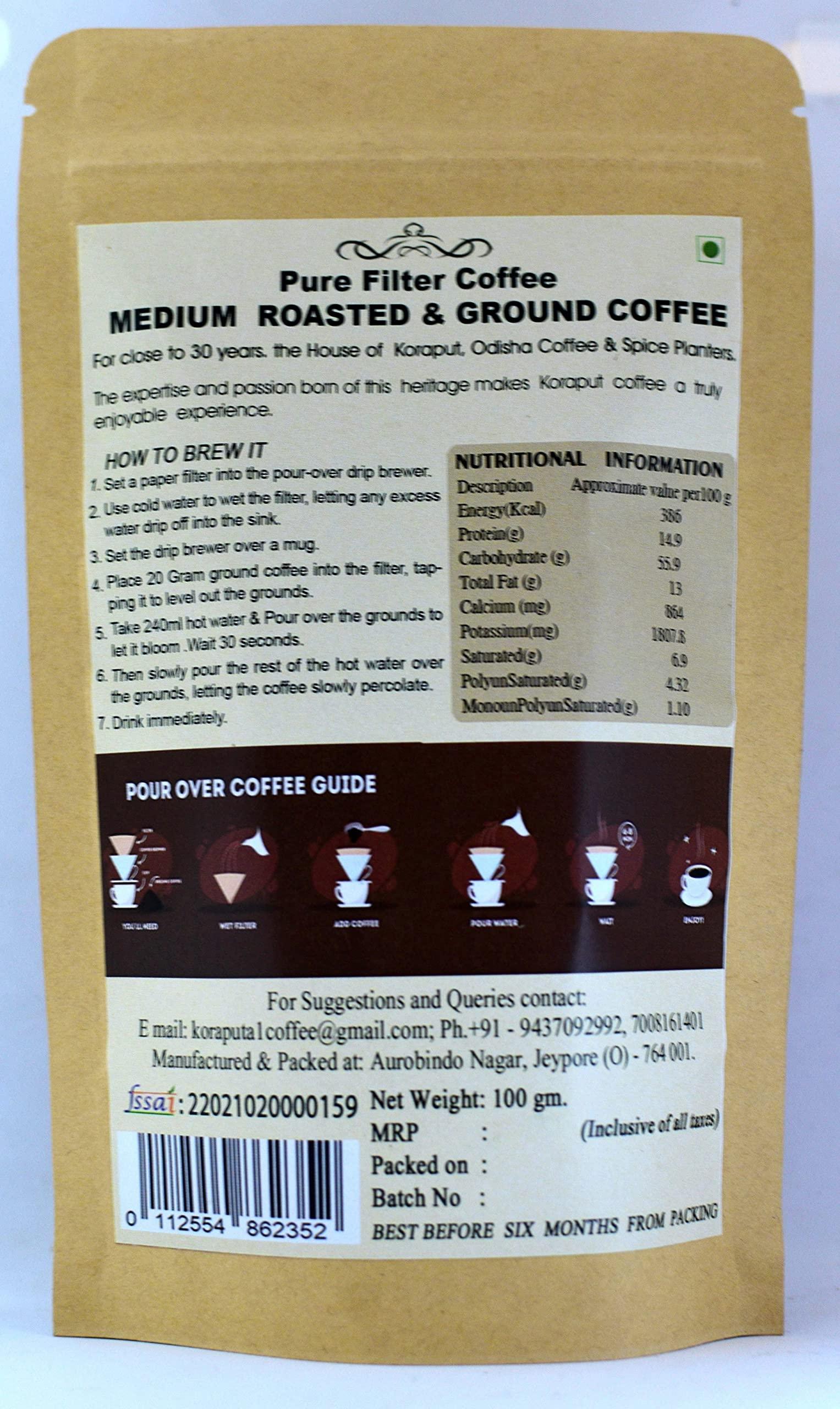 Generic Koraput A-1 Coffee DAWN BLEND FILTER COFFEE