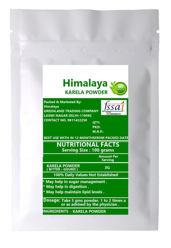 GREENELAND Greeneland Himalaya Karela Powder (Bitter Gourd Powder) 200 GM