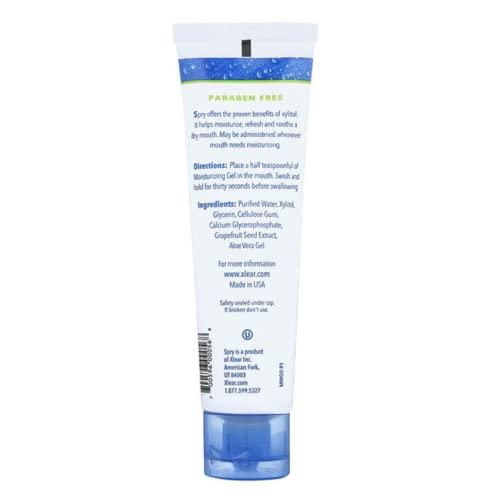 Spry Spry Dry Mouth Gel with Xylitol, Mint Free and Sugar Free for Natural and Long Lasting Dry Mouth Relief, 2 oz