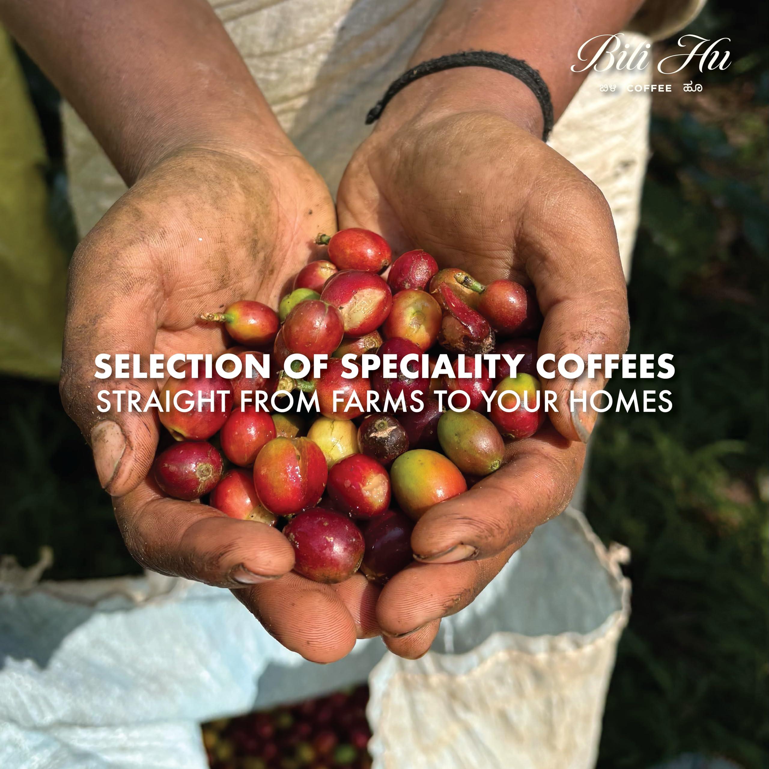 Bili Hu Bili Hu 70% Arabica 30% Robusta Blend Coffee | Whole Beans - 200G | Made with 100% Specialty Grade Arabica & Robusta Freshly Roasted Coffee Beans