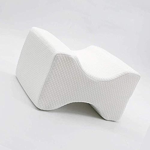 Emoly Orthopedic Knee Pillow Pain Relief Leg Pillow for Sciatica, Back Pain, Leg Pain, Pregnancy, Hip and Joint Pain - Memory Foam Wedge Contour