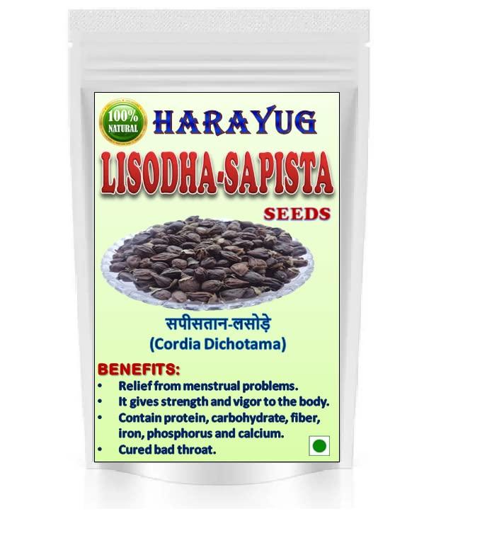 HARAYUG HARAYUG Lisodha Dry - Lasoda - Lasora - Lisoda - Lesua - Sapistan - Cordia Latifolia (100 GM)