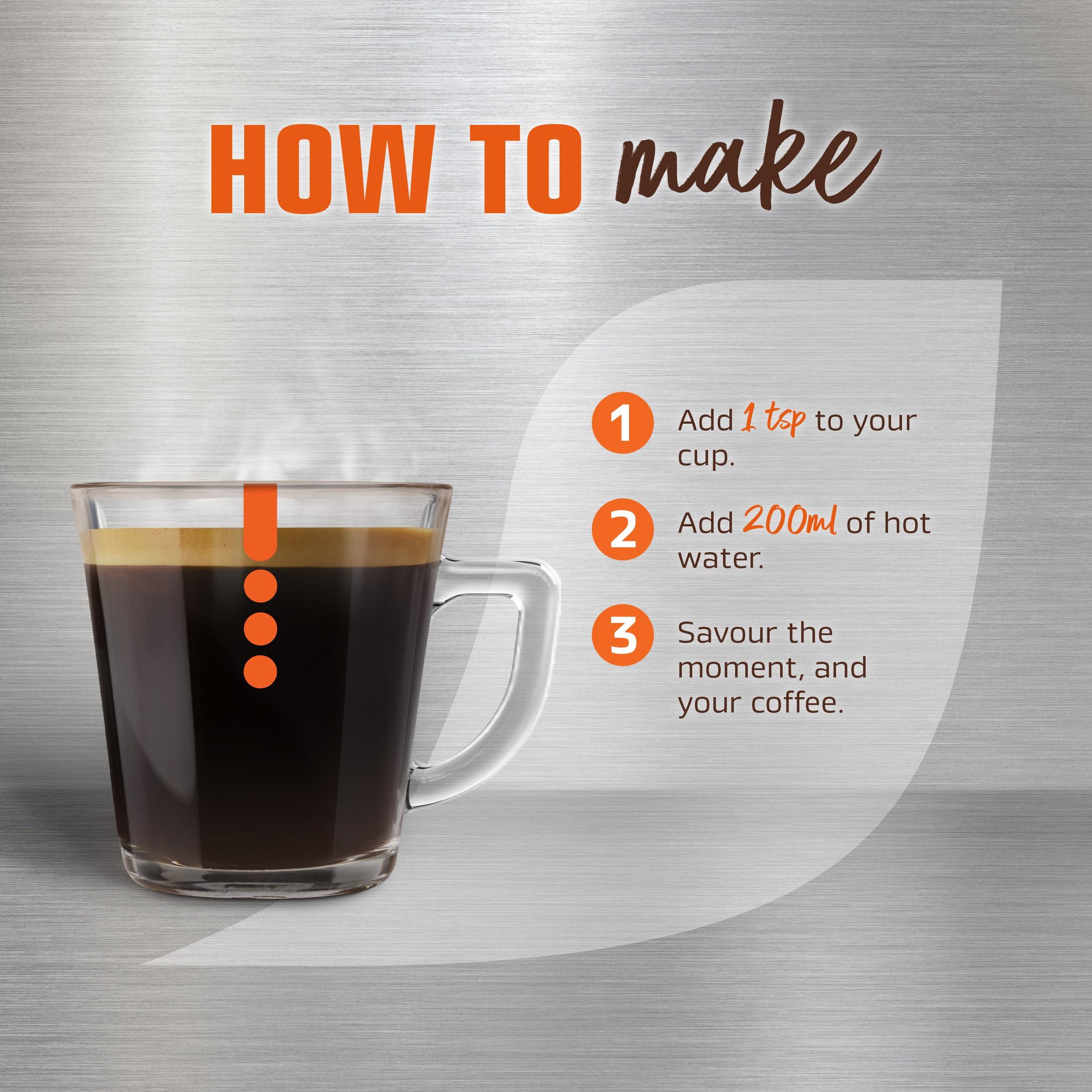 Nestle Nestle Nescafe Azera Americano Instant Coffee With Ground Beans, 90g